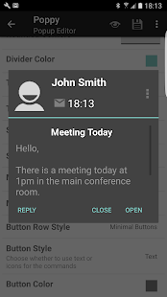 Image 1 for Email Popup: Poppy IMAP  …