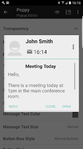 Image 0 for Email Popup: Poppy IMAP  …