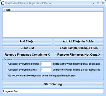 Imagen 0 para Find Partial Filename Dup…