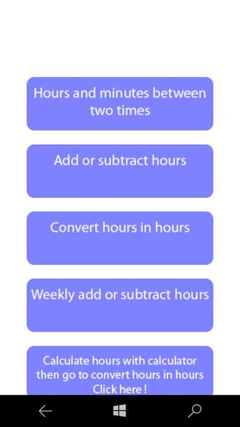 Image 0 for Hour Time calculator for …