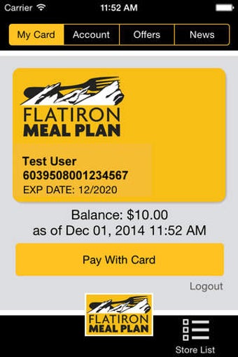 Image 0 for Flatiron Meal Plan - Pay-…