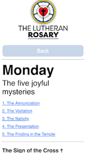 Image 2 for The Lutheran Rosary
