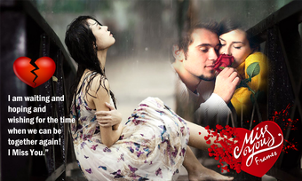 Imagen 1 para Miss You Photo Frames New…
