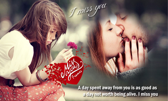Imagen 0 para Miss You Photo Frames New…