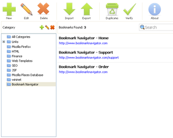Image 0 for Bookmark Navigator: bookm…