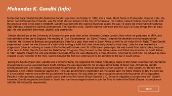 Image 1 for Mahatma Gandhi Biography …