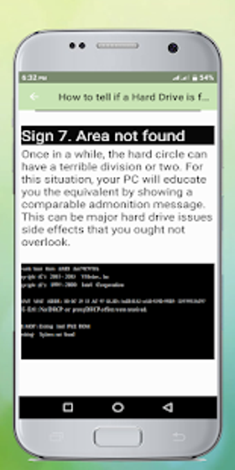 Image 0 for Corrupted hard drive Repa…