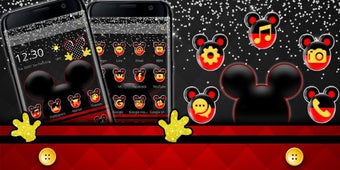 Image 3 for Red Lovely Mickey Mouse T…