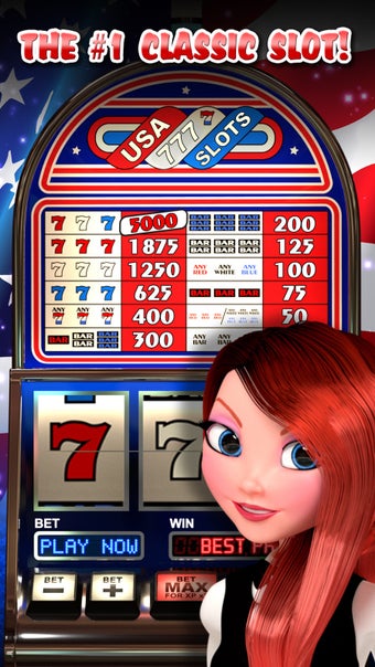Image 0 for USA Slots - American 777 …