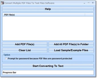 Image 0 for Convert Multiple PDF File…