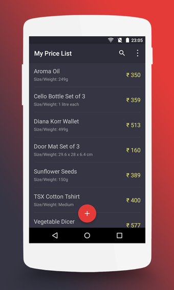 Image 0 for My Price List - Simple an…