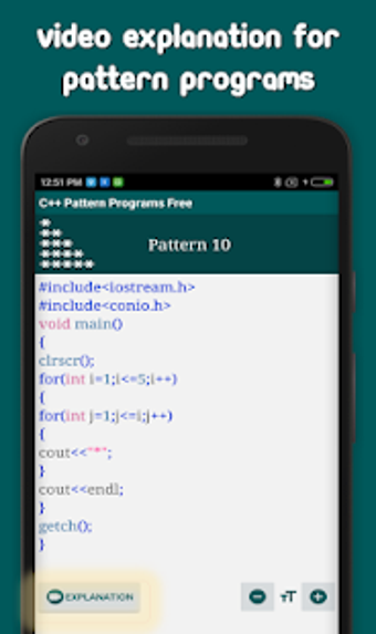 Image 0 for C++ Pattern Programs Free