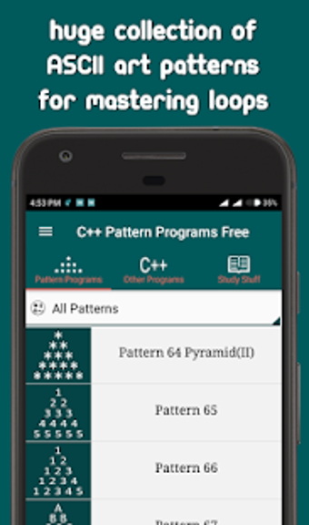 Image 1 for C++ Pattern Programs Free