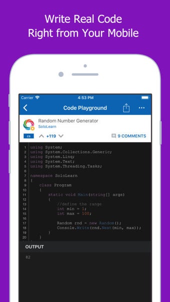 Image 1 for SoloLearn: Learn to Code