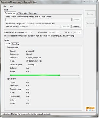Image 1 for Bandwidth Measurement