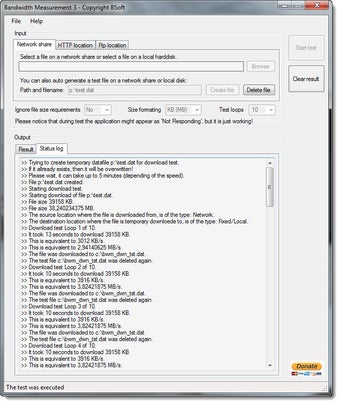 Imagen 2 para Bandwidth Measurement