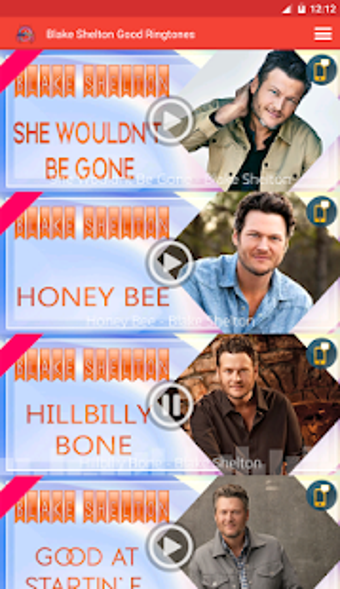 Image 0 for Blake Shelton Good Ringto…