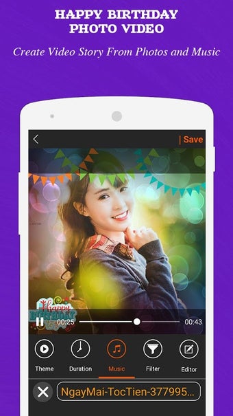 Image 0 for Happy Birthday Photo Vide…
