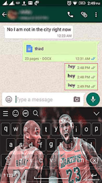 Image 2 for Lebron James NBA Keyboard…