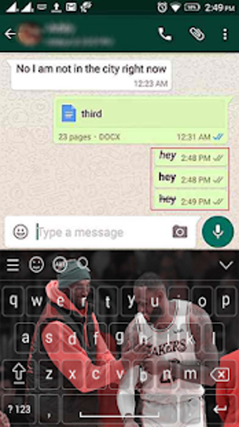 Image 1 for Lebron James NBA Keyboard…