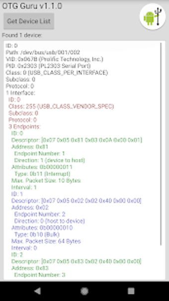 Image 2 for OTG Guru - List USB devic…