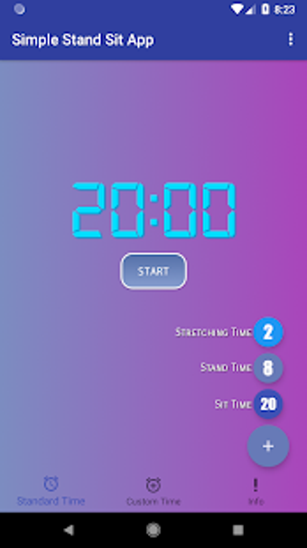 Image 1 for Stand-Sit Stretch App Des…