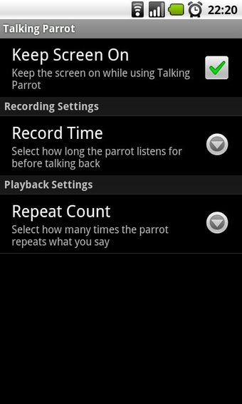 Imagen 0 para Talking Parrot