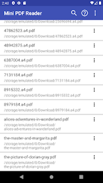 Imagen 0 para Mini Pdf Reader & Viewer …