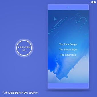 Image 1 for P XPERIA Theme | Design F…