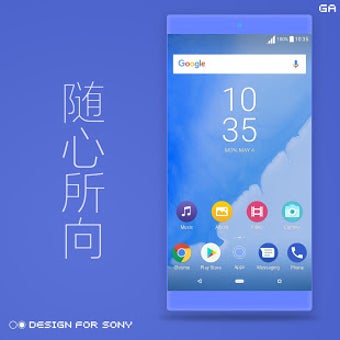 Image 0 for P XPERIA Theme | Design F…