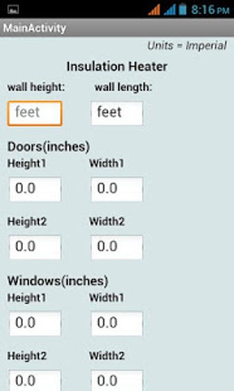 Imagen 1 para Insulation Calculator