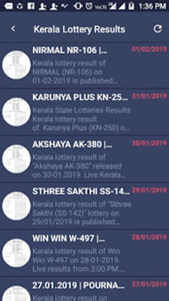 Image 1 for Kerala Lottery App