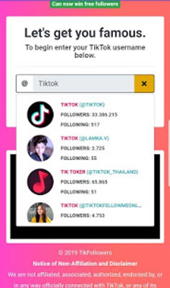 Image 3 for TikFame: Free Followers &…