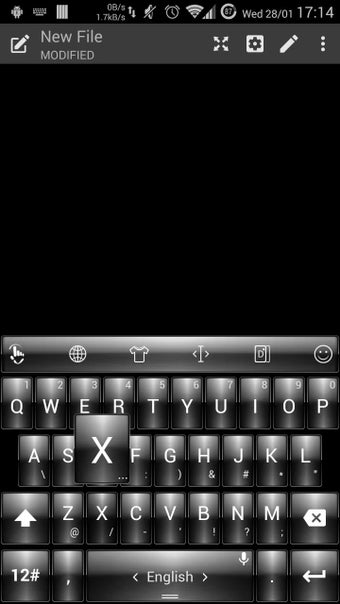 Image 0 for Theme TouchPal Dusk White