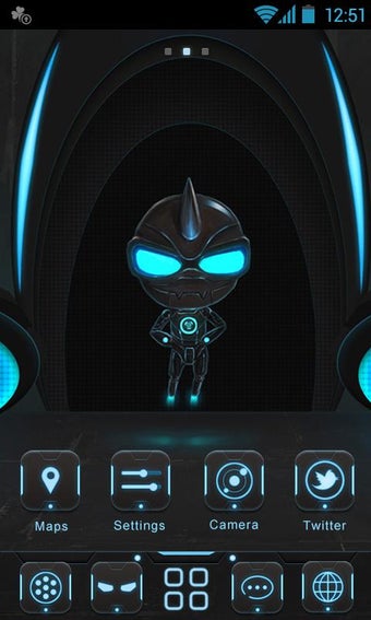 Image 4 for Robot GO Launcher Theme