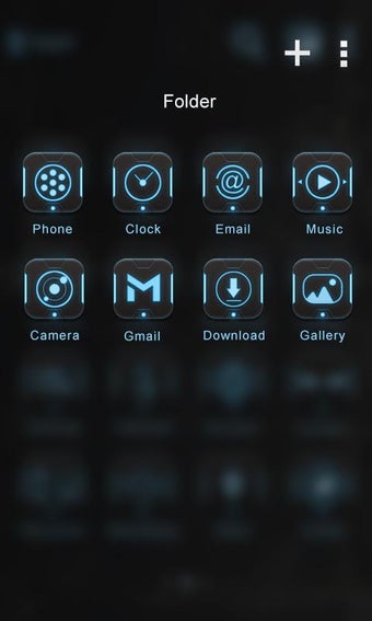Image 3 for Robot GO Launcher Theme