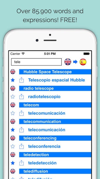 Image 3 for Offline English Spanish D…