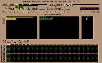Image 0 for Schism Tracker