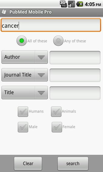 Image 0 for PubMed Mobile Pro