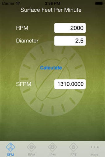 Image 0 for Feed Rate Calculator
