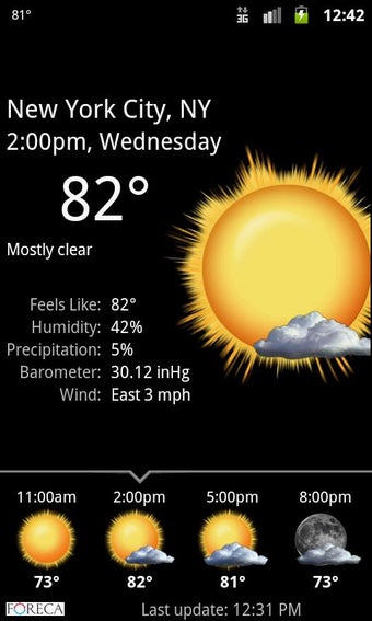 Image 0 for Palmary Weather