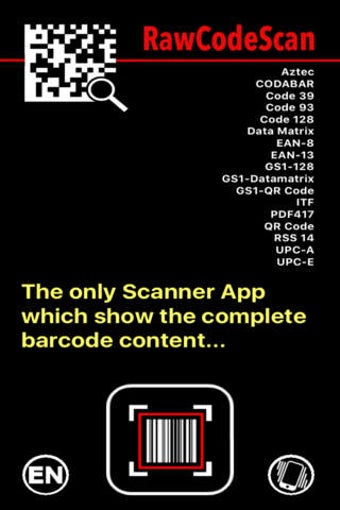 Image 0 for RawCodeScan
