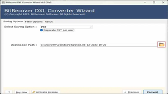 Image 0 for BitRecover DXL Converter …