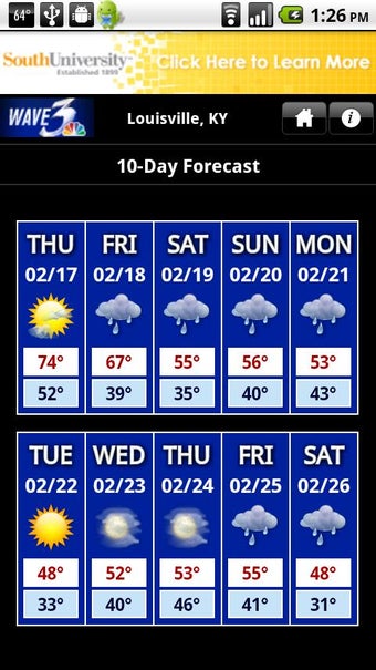 Image 0 for WAVE 3 Louisville Weather