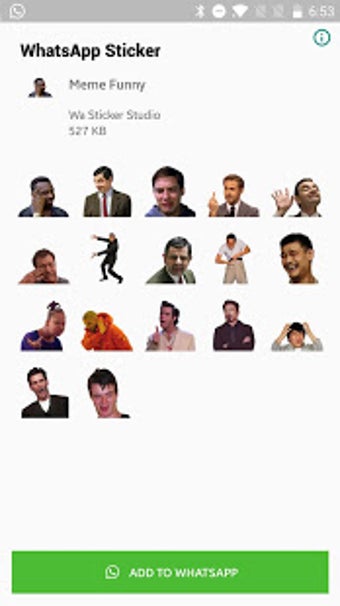 Imagen 3 para Funny Meme Stickers for W…