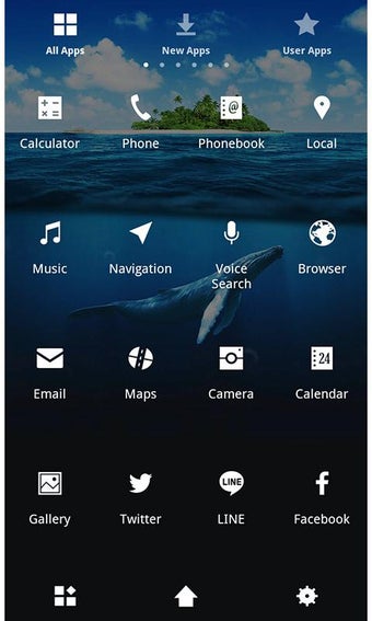 Image 2 for Cool Theme Whale Under th…