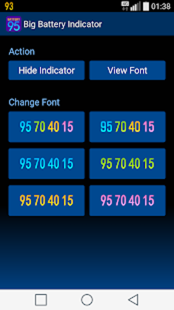 Imagen 1 para Big Battery Indicator