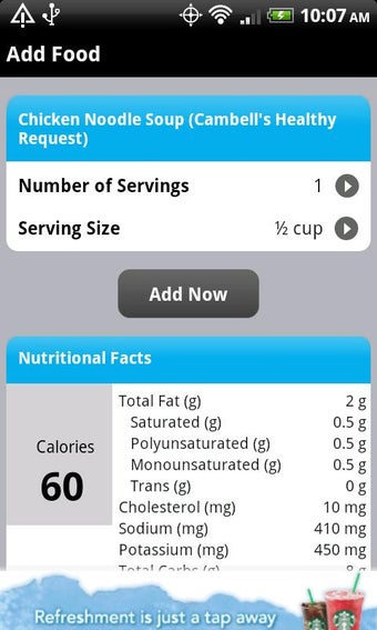 Imagen 1 para Calorie Counter - MyFitne…