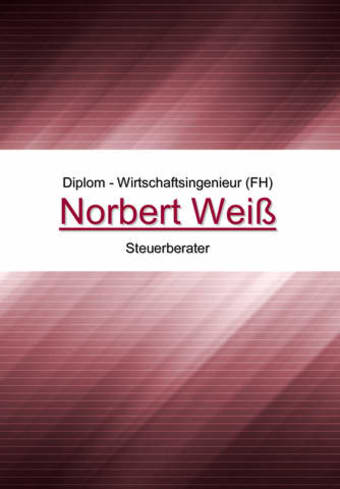 Image 0 for Steuerberater Norbert Wei