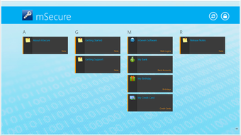 Image 1 for mSecure for Windows 10